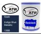 Preview: Saab, Indigo Blue Metallic, 139B: 500ml Lackdose, von ATW Autoteile West.